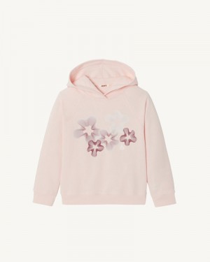 JOTT Alegre Hoodie Barn Ljusrosa | KZH-0559