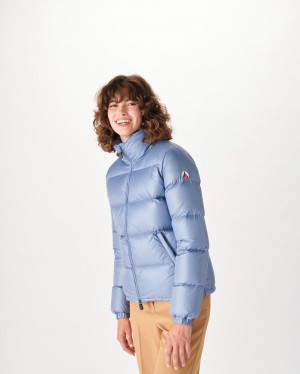 JOTT Cardiff Great Cold Quiltad Dunjackor Dam Blå | SXI-0402