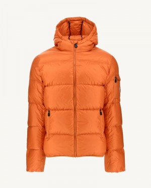 JOTT Java Extreme Cold Hooded Dunjackor Herr Orange | SRA-0794