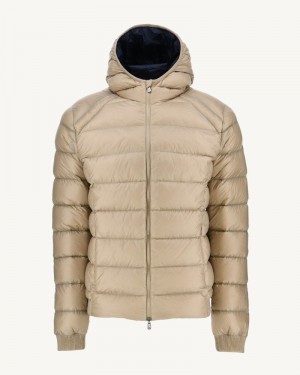 JOTT Nat Extreme Cold Hooded Dunjackor Herr Beige | DVT-1158