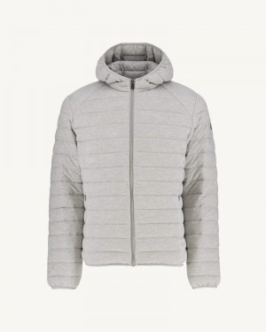 JOTT Nico Hooded Jersey Dunjackor Herr Grå | BUU-8554