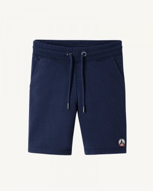 JOTT Pereira Organic Bomull Shorts Barn Marinblå | TED-6753