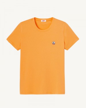 JOTT Rosas Round Neck T-shirt Dam Orange | DUW-1947