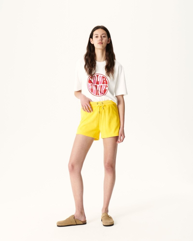 JOTT Alicante Terry Shorts Dam Citron | JVB-7537