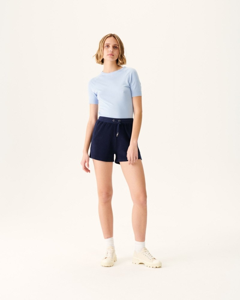 JOTT Alicante Terry Shorts Dam Marinblå | RKC-4219