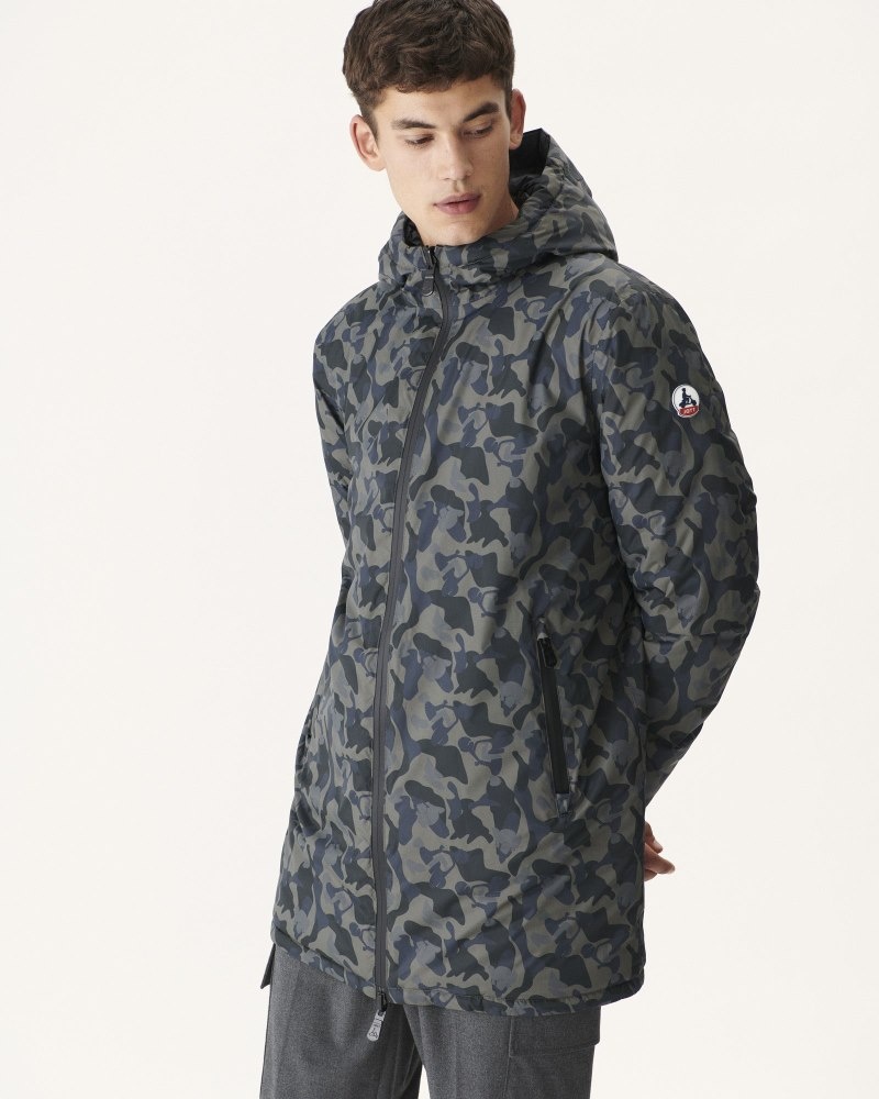 JOTT Amsterdam Reversible Dunjackor Herr Camo Svarta | RCX-0870