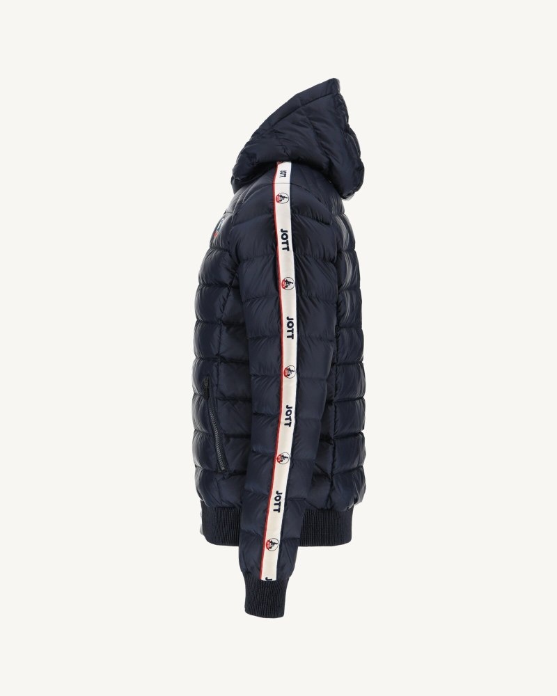 JOTT Ankara Great Cold Hooded Dunjackor Herr Marinblå | FRN-1818