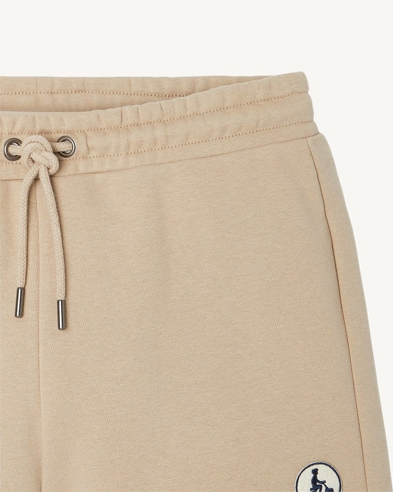 JOTT Barcelona Organic Bomull Shorts Dam Beige | SWK-7992