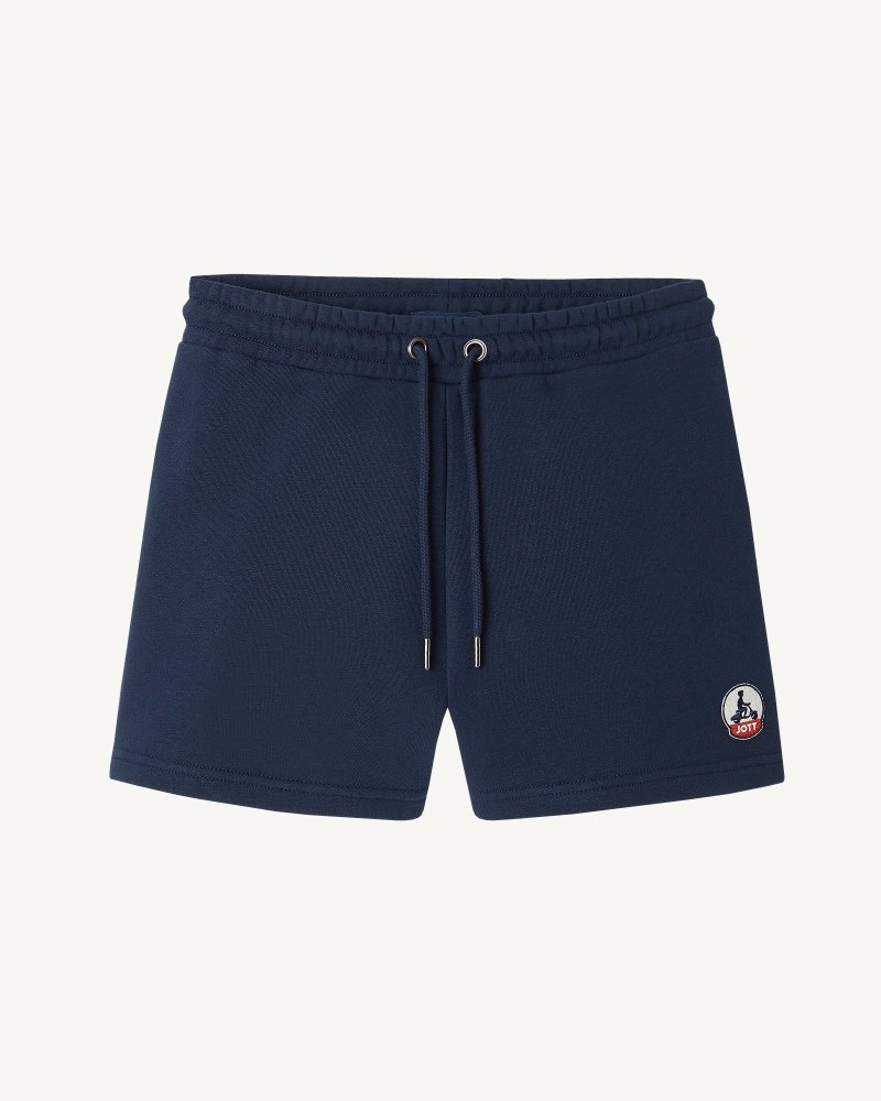 JOTT Barcelona Organic Bomull Shorts Dam Marinblå | KHK-7310