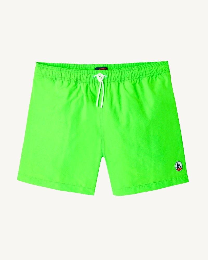 JOTT Biarritz Swim Shorts Herr Gröna Vita | NSN-0779