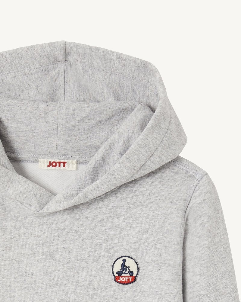 JOTT Bilbao Hoodie Barn Grå | VPL-1580