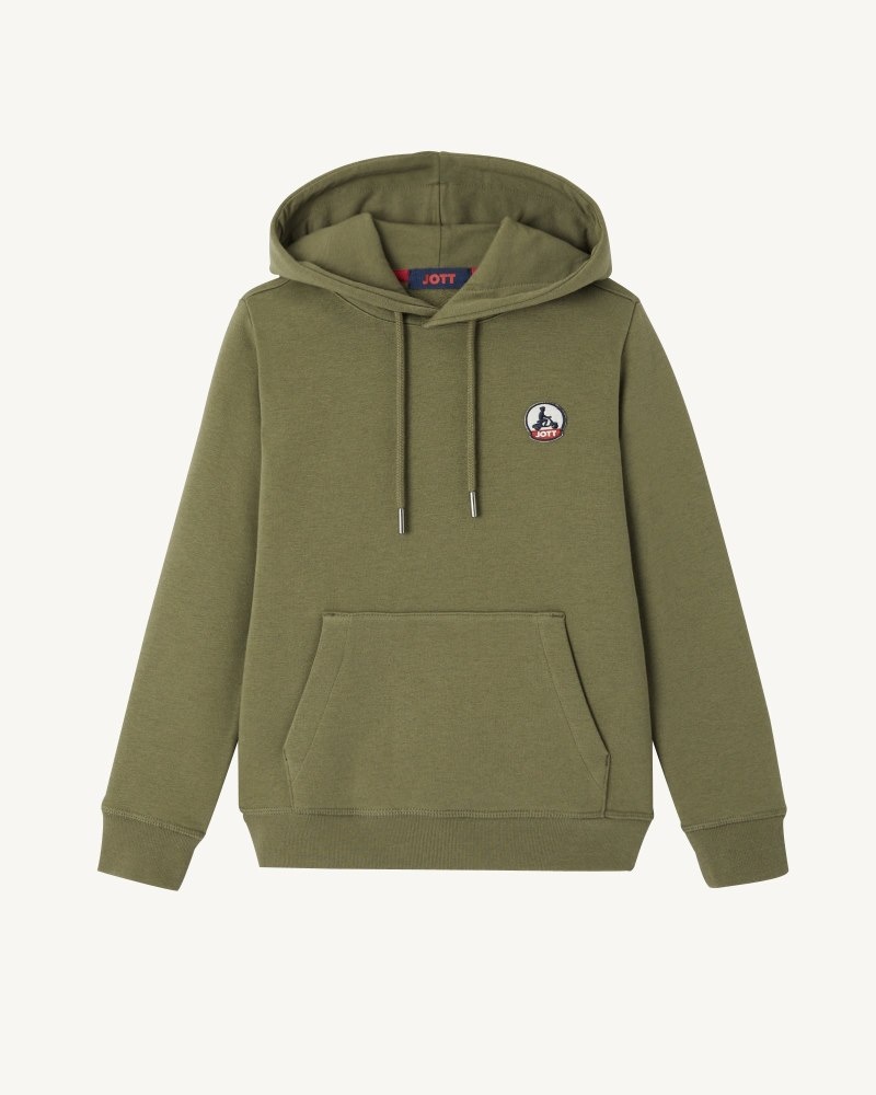 JOTT Bilbao Hoodie Barn Olivgröna | VBZ-1915