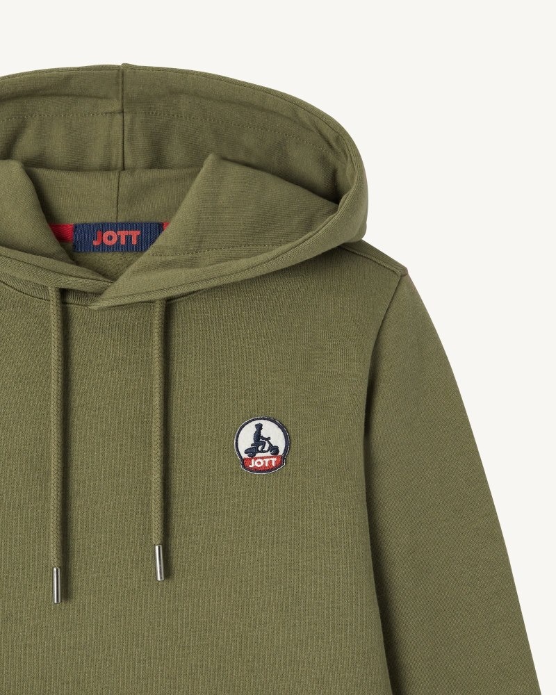 JOTT Bilbao Hoodie Barn Olivgröna | VBZ-1915