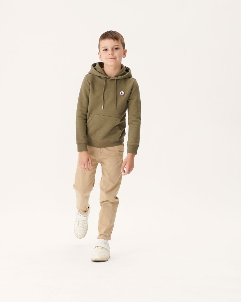 JOTT Bilbao Hoodie Barn Olivgröna | VBZ-1915