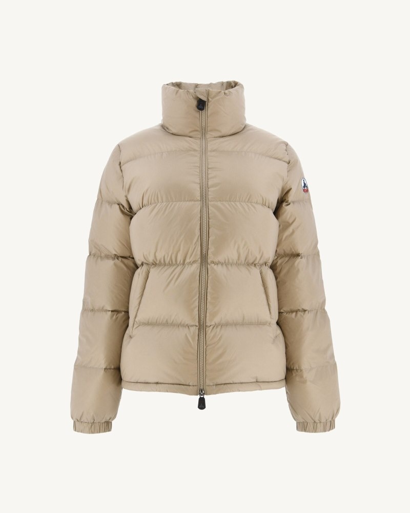 JOTT Cardiff Great Cold Quiltad Dunjackor Dam Beige | BZH-2128