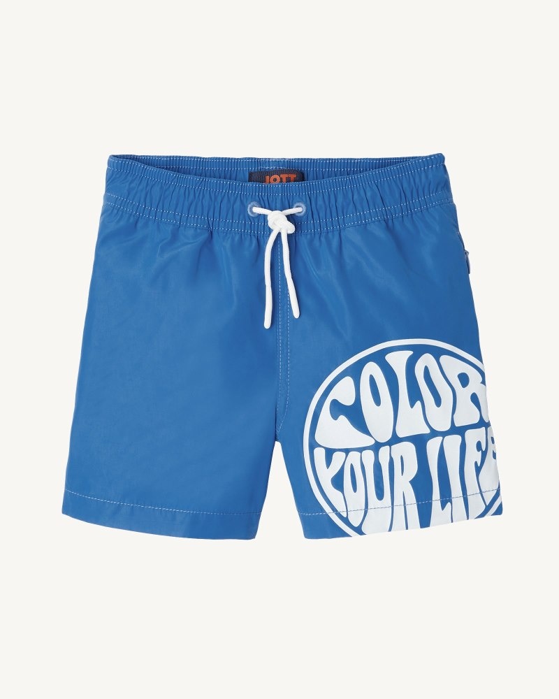 JOTT Cassis Cassis Swim Shorts Barn Blå Vita | HQO-2658