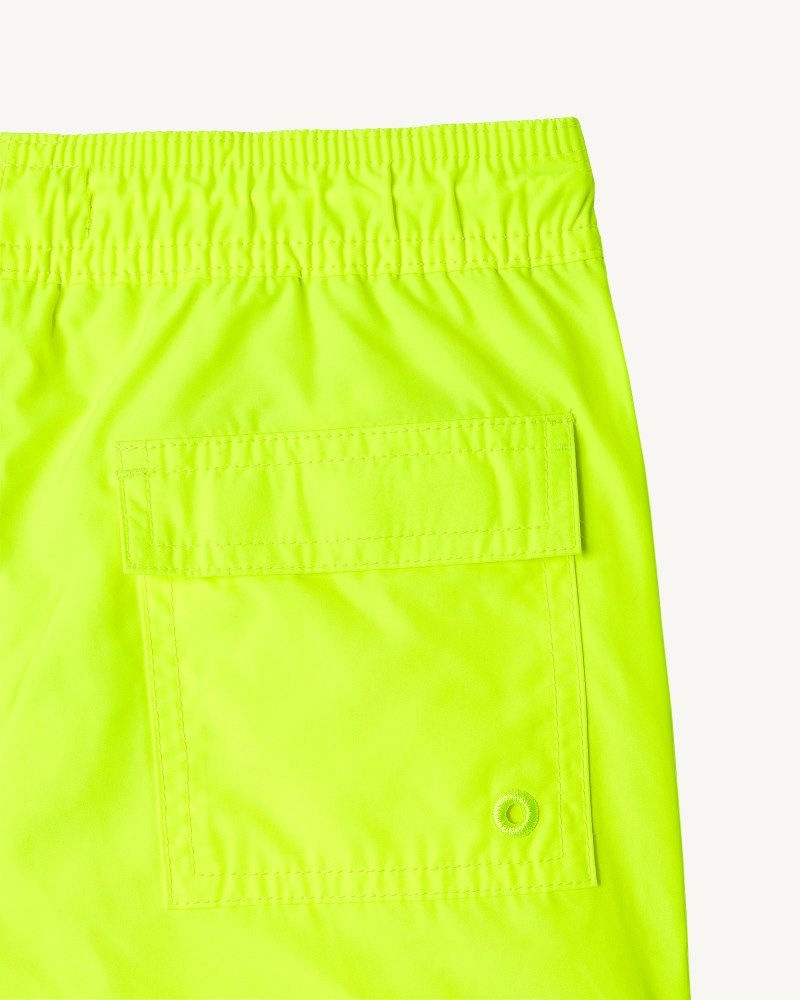 JOTT Cassis Neon Yellow Swim Shorts Barn Marinblå | MNY-5883