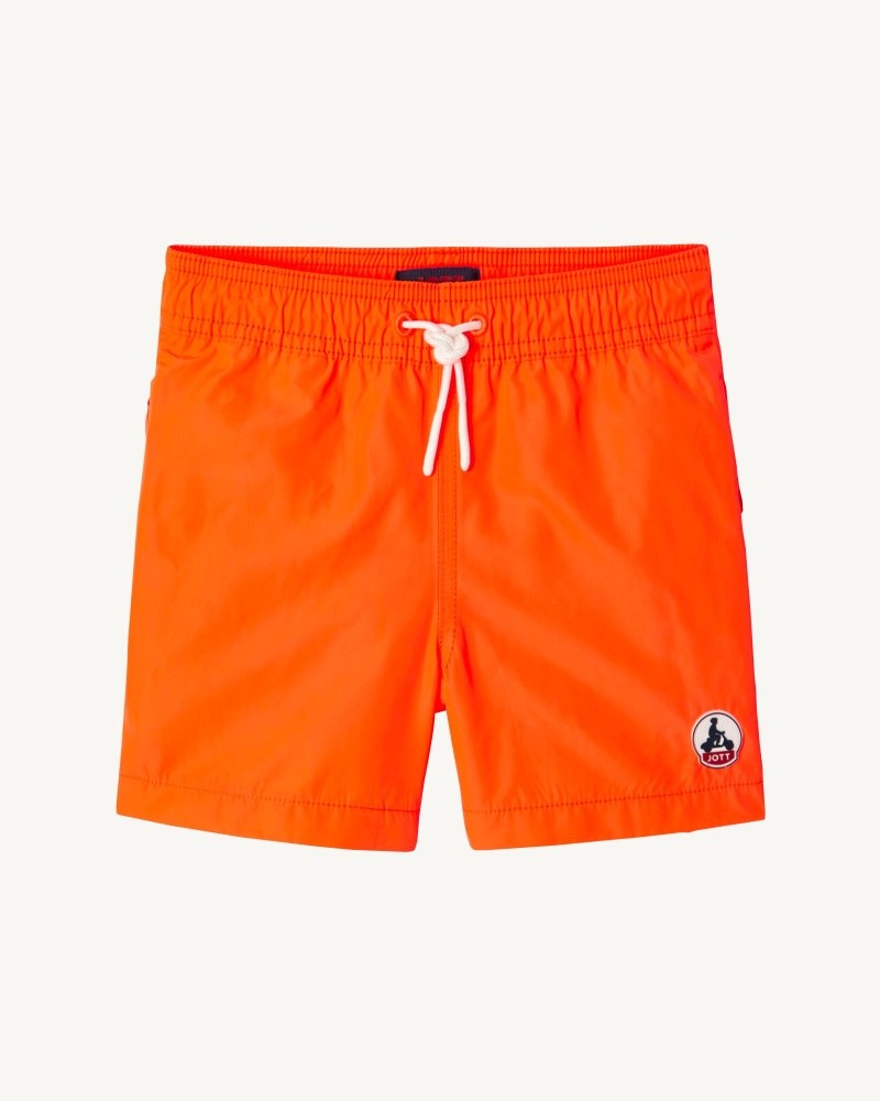 JOTT Cassis Swim Shorts Barn Randig Ljusblå Vita | QTB-4644