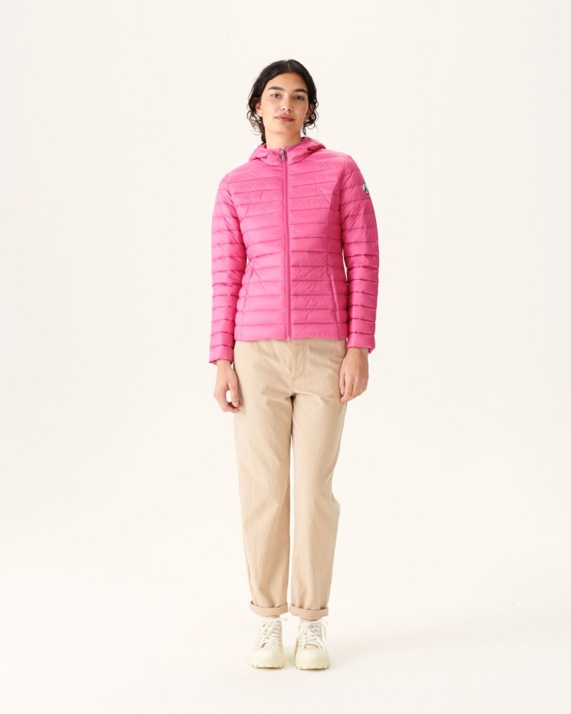 JOTT Cloe Light Hooded Dunjackor Dam Rosa | JZJ-0201