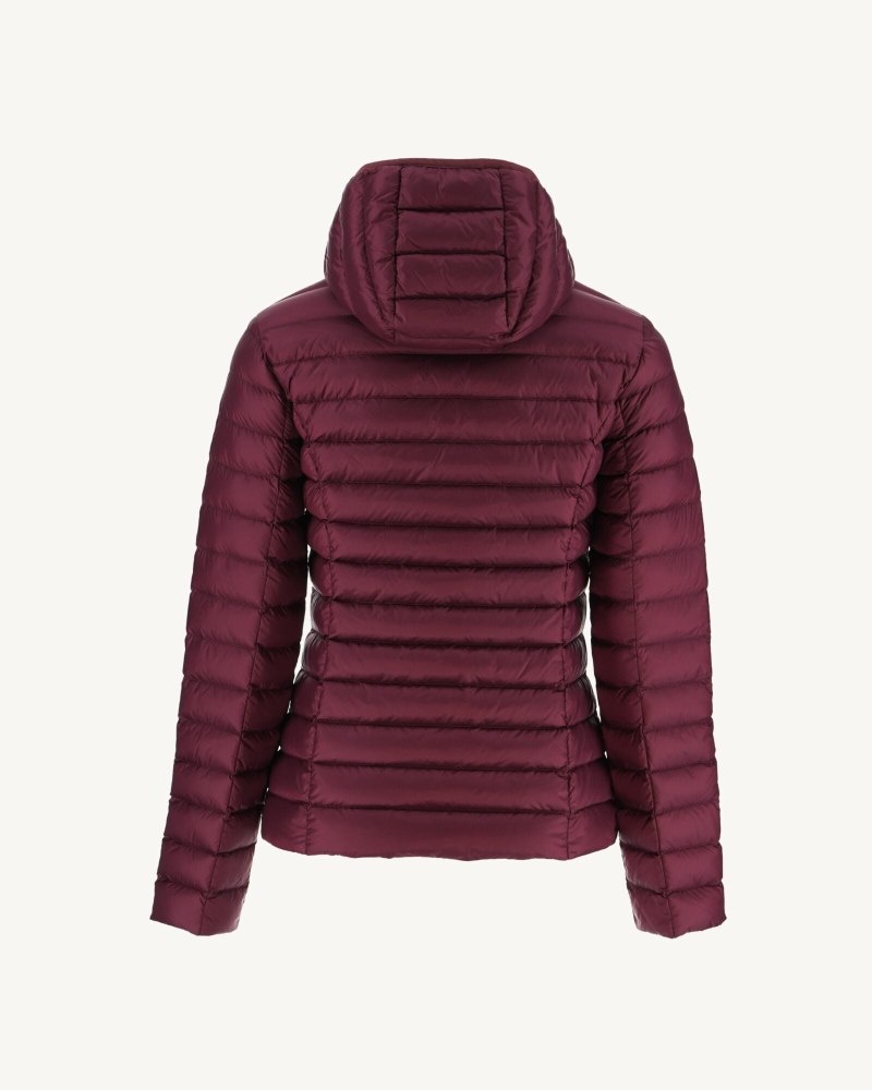 JOTT Cloe Lätta Hooded Dunjackor Dam Lila | TUB-1473