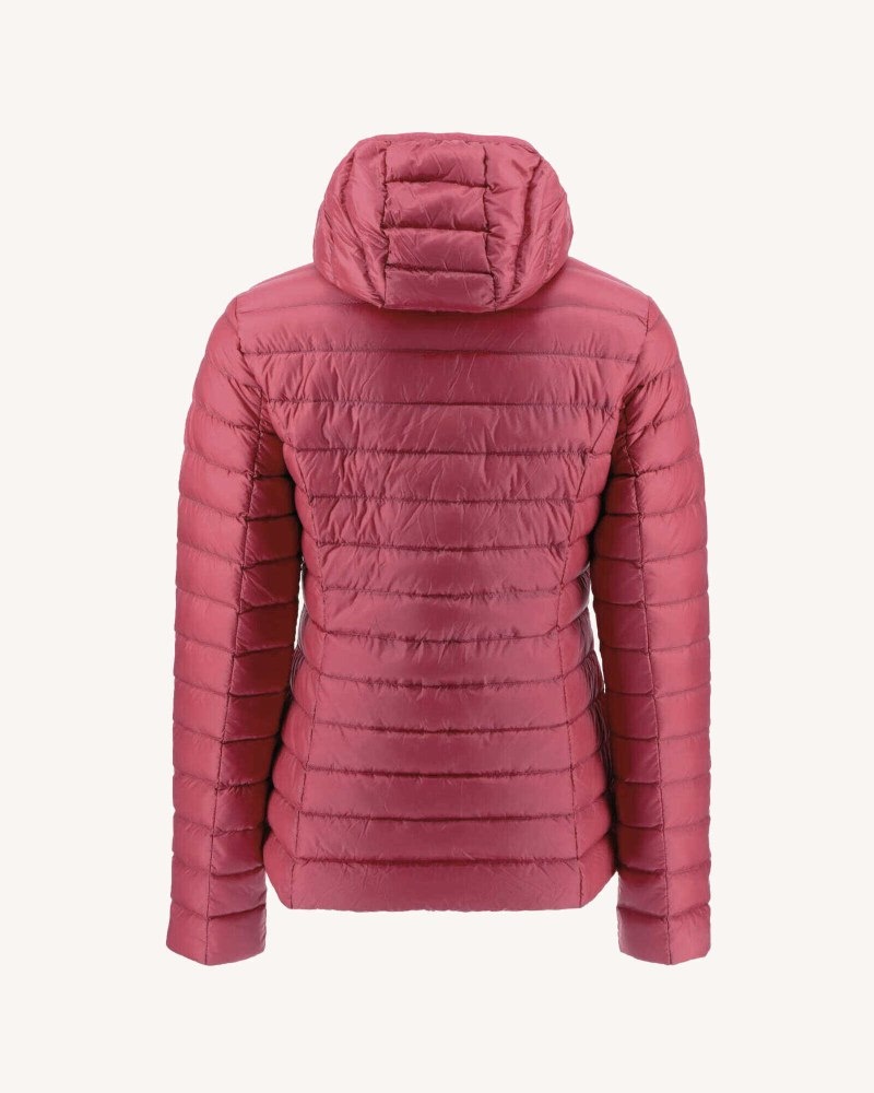 JOTT Cloe Lätta Hooded Dunjackor Dam Rosa | ATY-7759