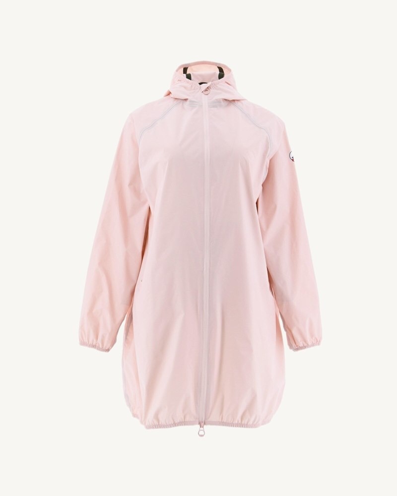 JOTT Copenhagen Long Hooded Jacka Dam Ljusrosa | HNE-9618