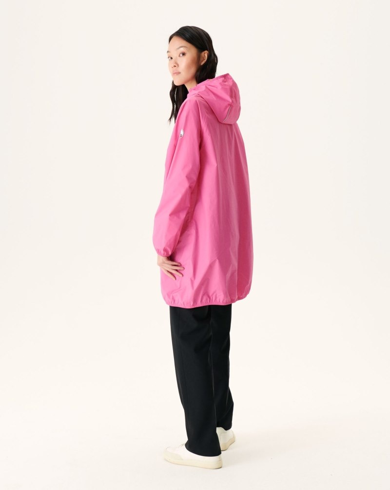 JOTT Copenhagen Long Hooded Jacka Dam Rosa | RCB-0521