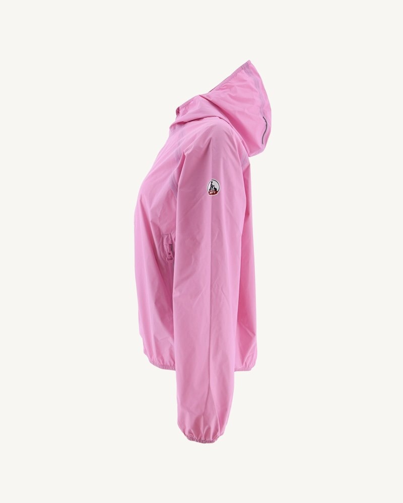 JOTT Hooded Pastel Singapore Regnrockar Dam Rosa | JDA-2852