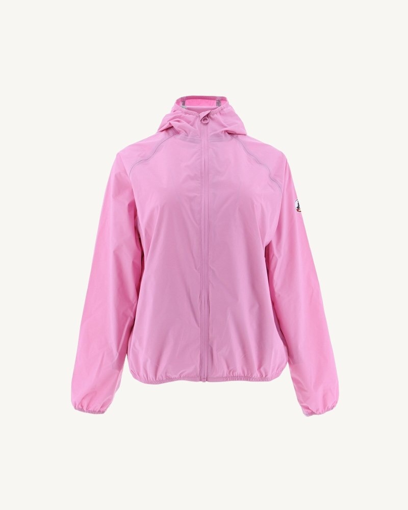 JOTT Hooded Pastel Singapore Regnrockar Dam Rosa | JDA-2852