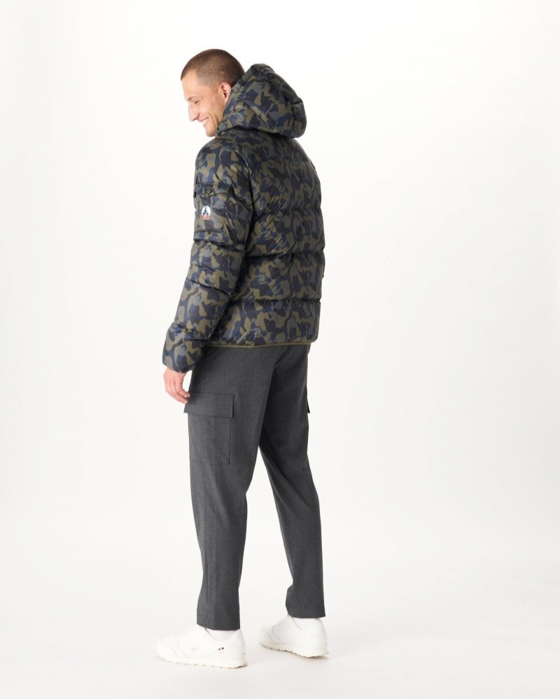 JOTT Java Extreme Cold Hooded Dunjackor Herr Camo | QUB-7500