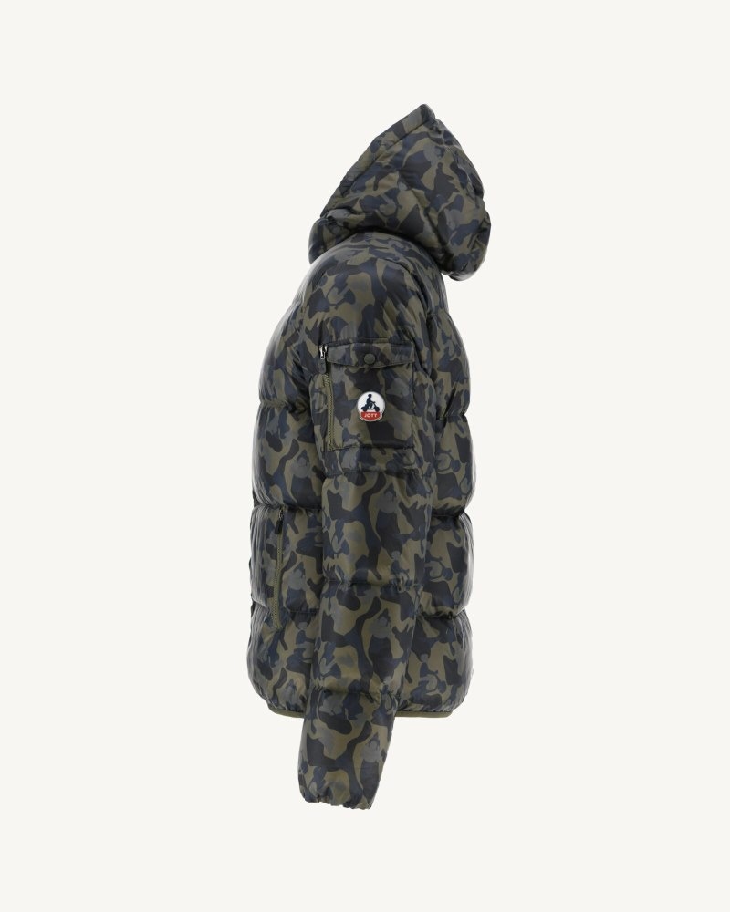 JOTT Java Extreme Cold Hooded Dunjackor Herr Camo | QUB-7500