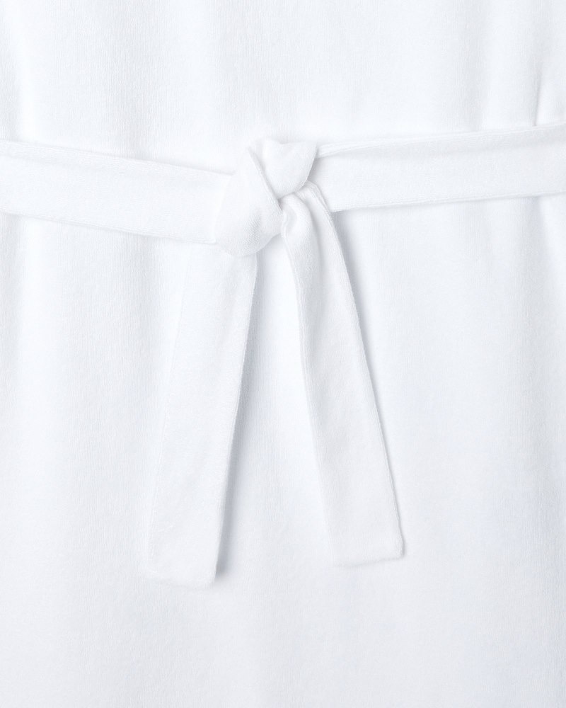 JOTT Long Belted Terrycloth Klänning Dam Ljusrosa | UVL-1702