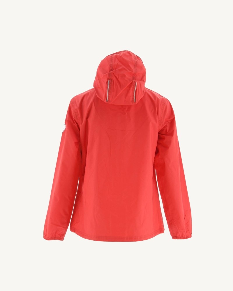 JOTT Madeira Hooded Vattentäta Jacka Barn Röda | DWR-6416