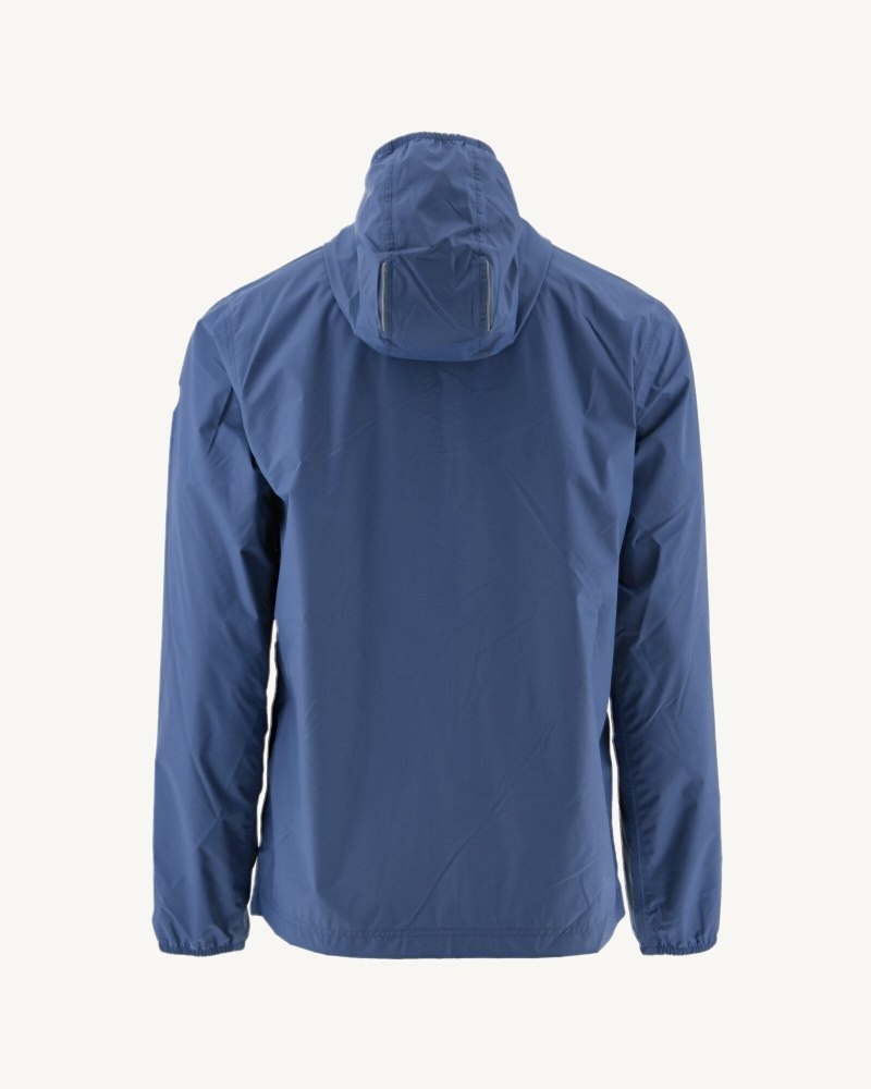 JOTT Manila Packable Hooded Jacka Herr Blå | HTF-6304