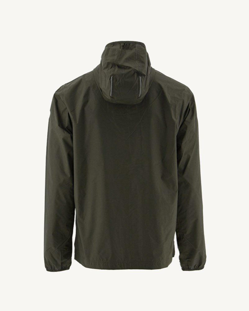 JOTT Manila Packable Hooded Jacka Herr Olivgröna | IXZ-7707