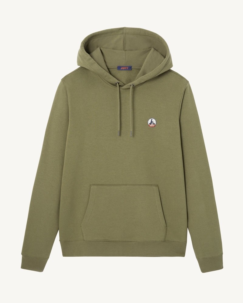 JOTT Mataro Hoodie Herr Olivgröna | CXW-5134