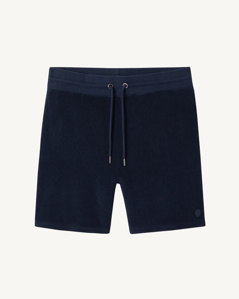 JOTT Medellin Organic Bomull Shorts Herr Marinblå | XMH-8160