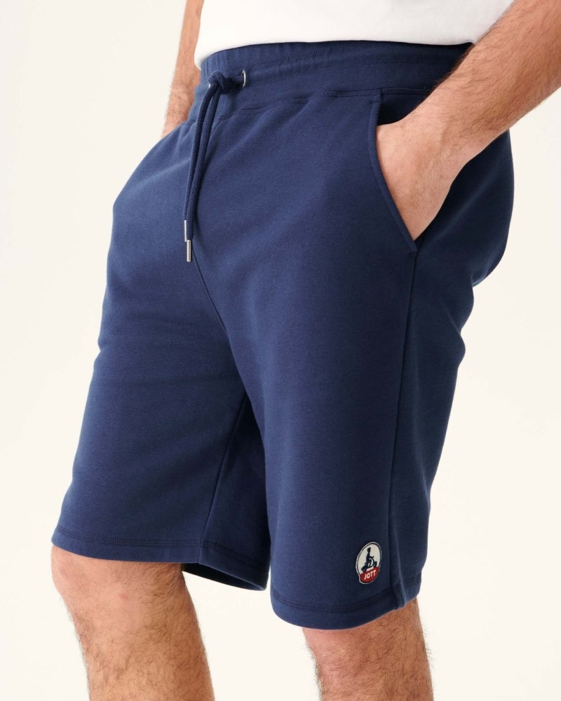 JOTT Medellin Organic Bomull Shorts Herr Marinblå | XMH-8160