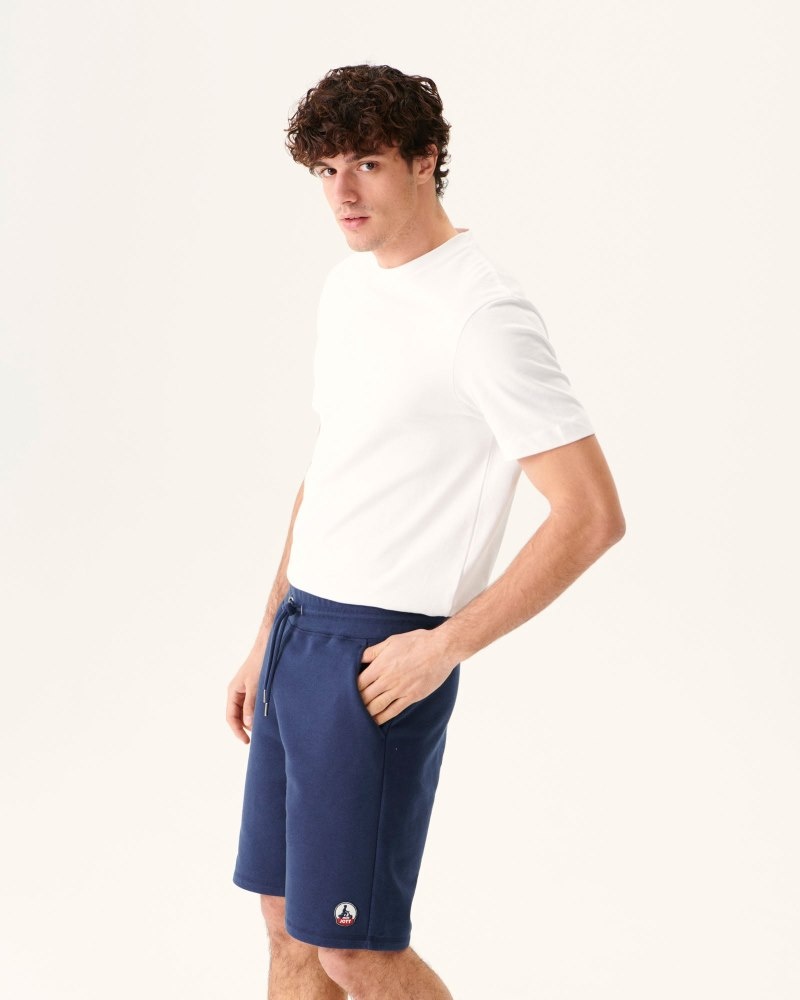 JOTT Medellin Organic Bomull Shorts Herr Marinblå | XMH-8160