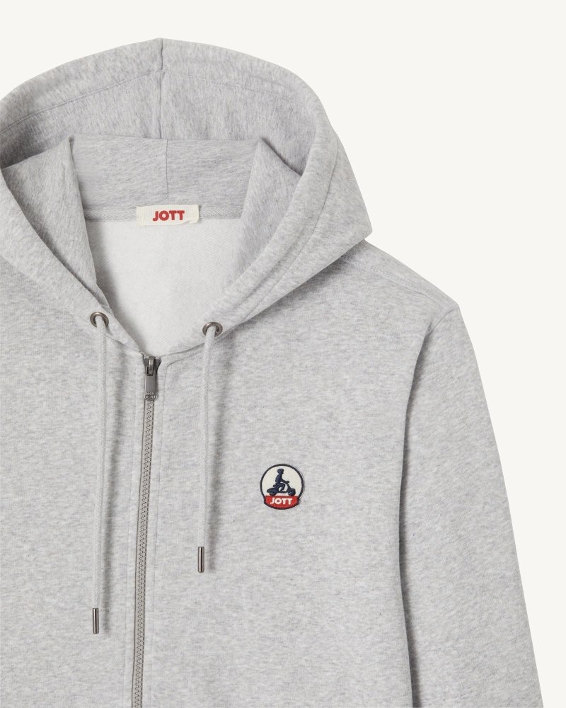 JOTT Mexico Hoodie Herr Grå | DOF-8770