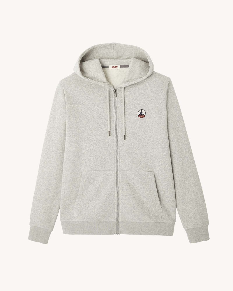 JOTT Mexico Hoodie Herr Grå | JHR-4387