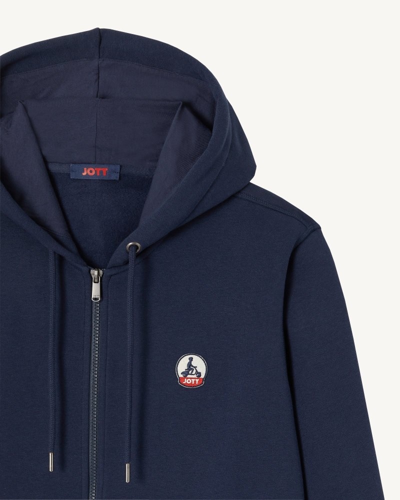 JOTT Mexico Hoodie Herr Marinblå | HFG-2484