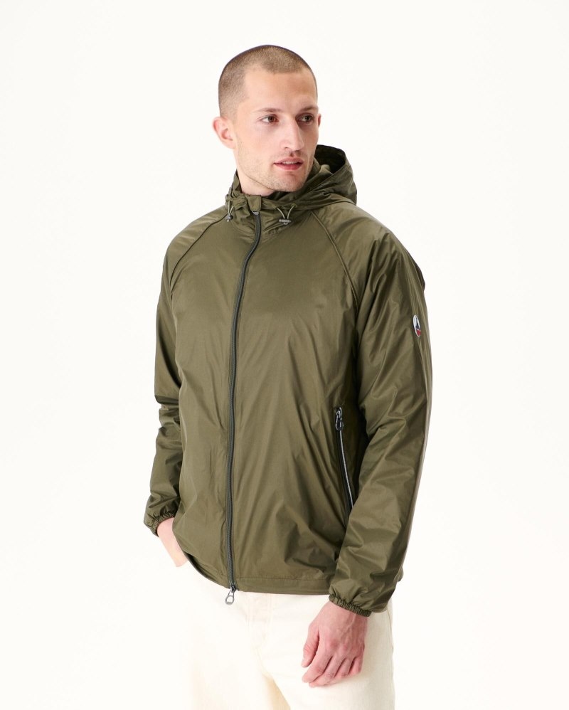 JOTT Mistral Hooded Vindjacka Herr Olivgröna | QQX-5163