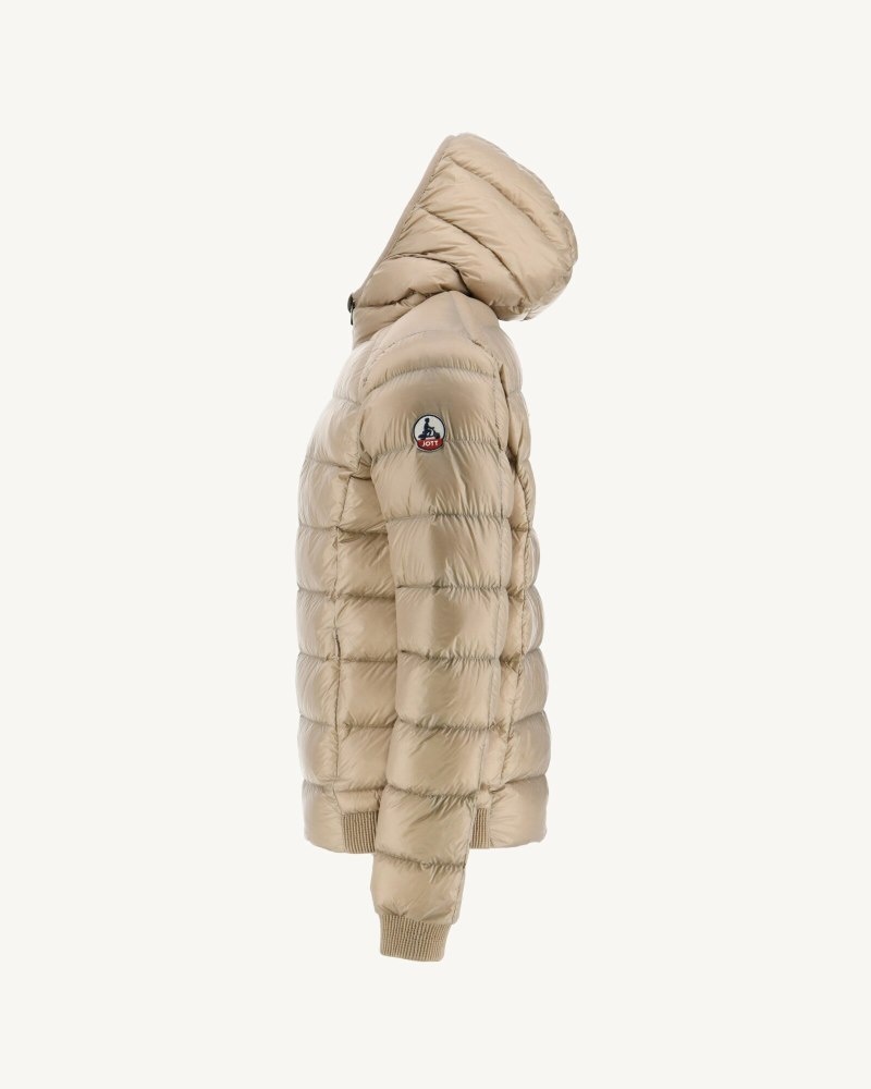 JOTT Nat Extreme Cold Hooded Dunjackor Herr Beige | DVT-1158