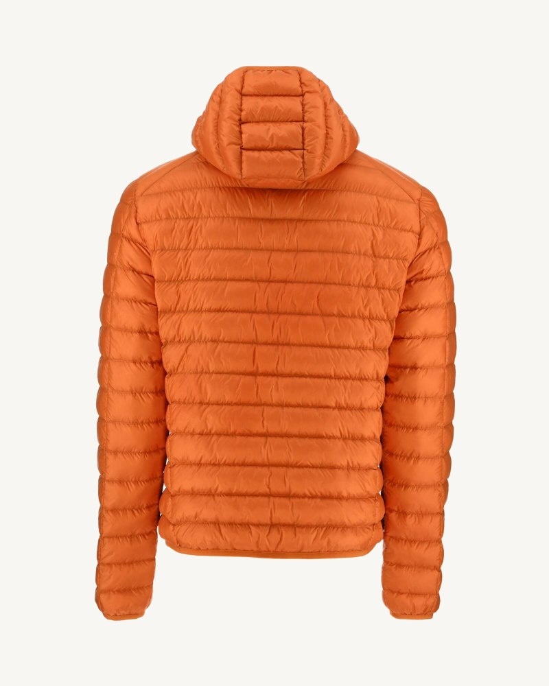 JOTT Nico Lätta Hooded Dunjackor Herr Orange | SZW-6162