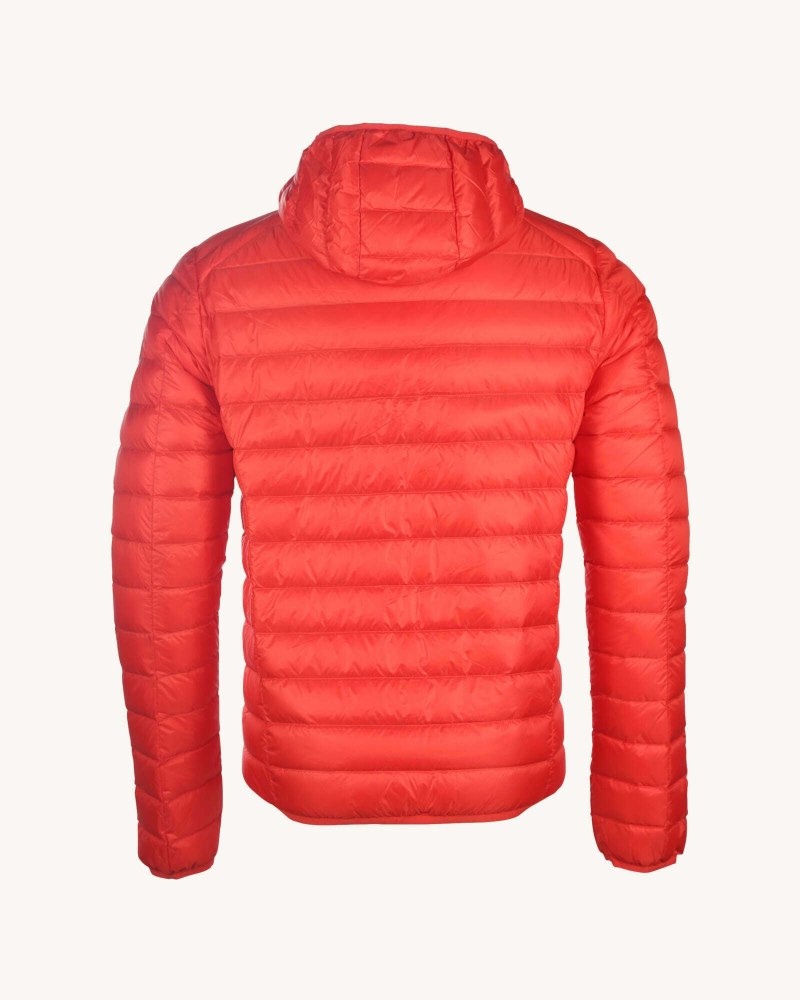 JOTT Nico Lätta Hooded Dunjackor Herr Orange | NSZ-3876