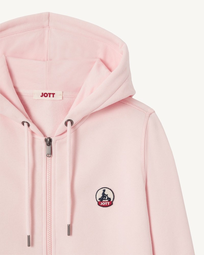 JOTT Oaxaca Hoodie Dam Ljusrosa | HPR-3700