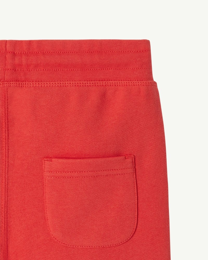 JOTT Pereira Organic Bomull Shorts Barn Röda | BOG-7103