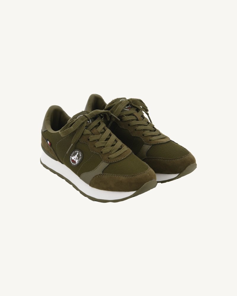 JOTT Ruw Sneakers Dam Olivgröna | GFD-9188