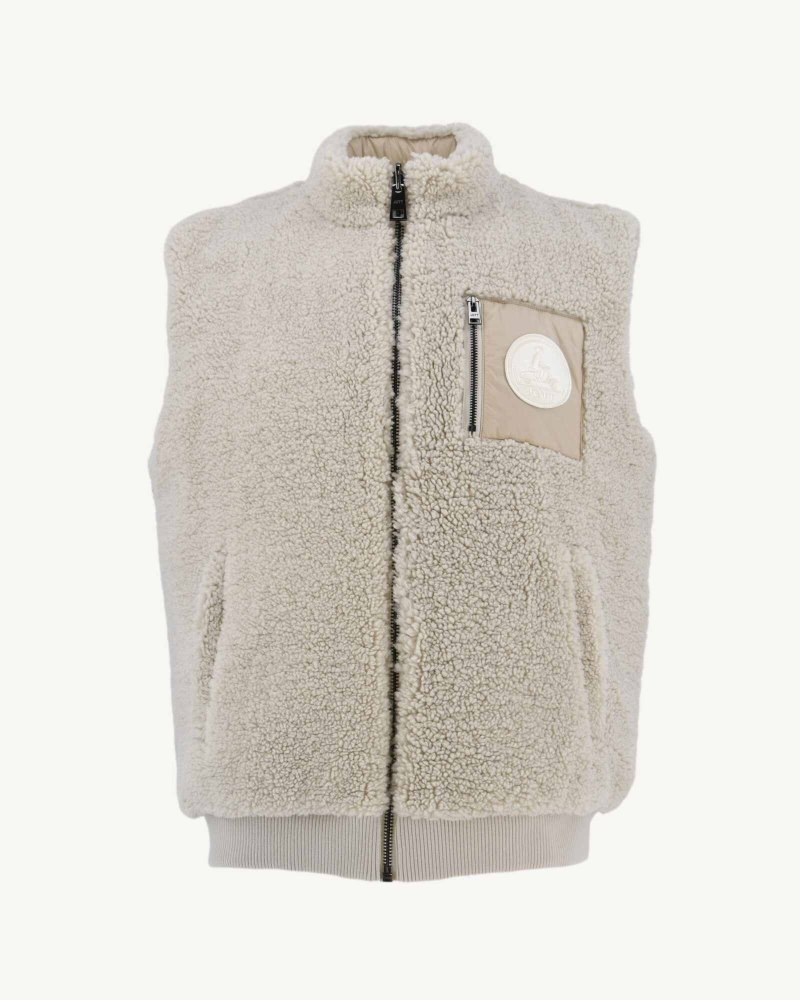 JOTT Sami Great Cold Reversible Ärmlös Dunjackor Herr Beige | JPP-5261